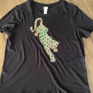 ZARA Cougar Print t-shirt